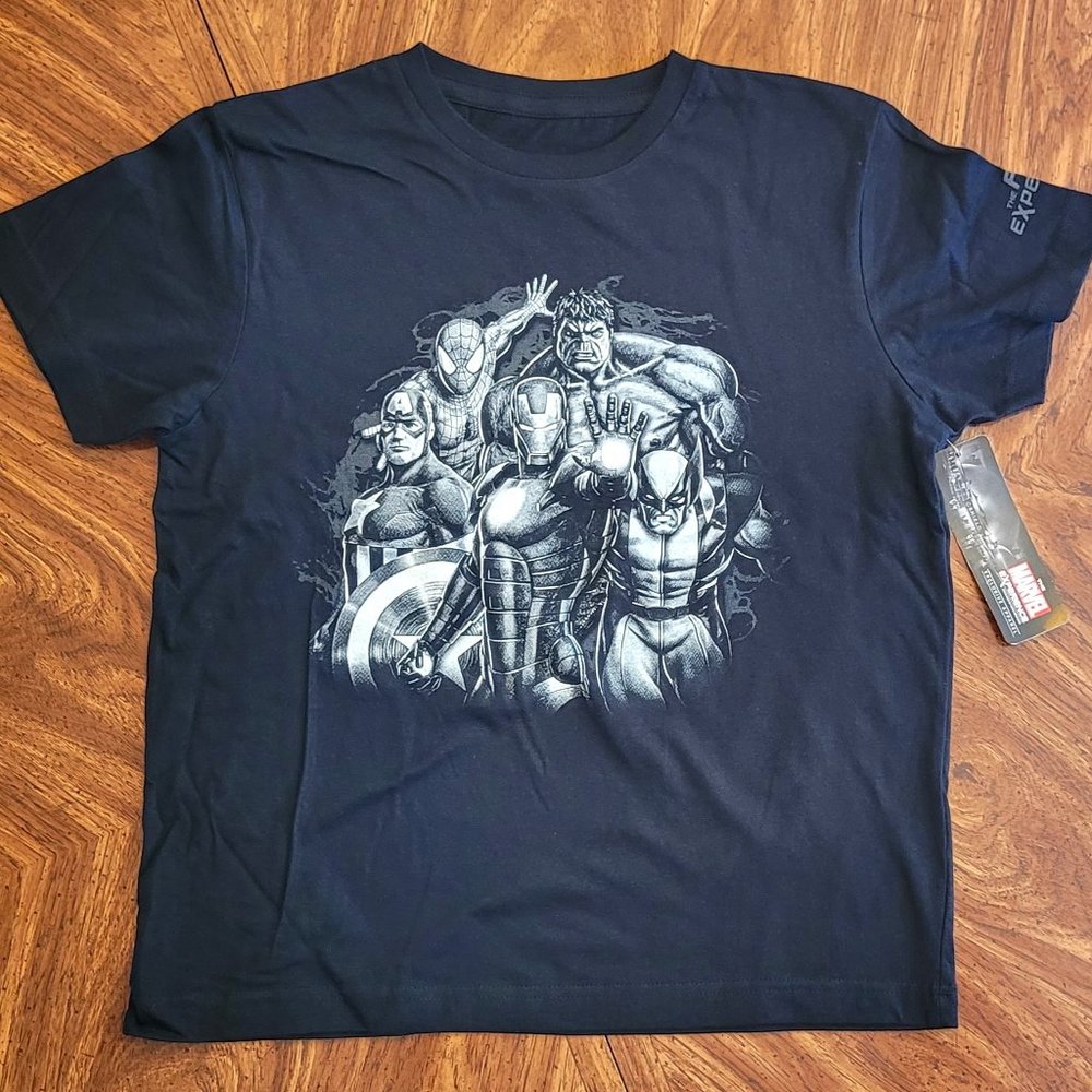 KIDS - MARVEL T-SHIRT - Spider-man, Iron Man, Hulk, Captain America, Wolverine